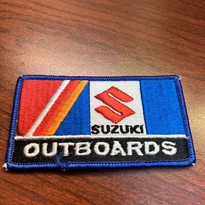 $19.99 • Buy Suzuki Outboard Motor Sew On Patch