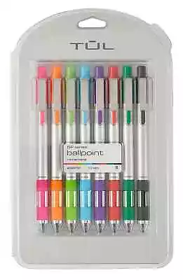 TUL BP3 Ballpoint Pens Medium Point 1.0 Mm Assorted Ink Colors 8 Pens • $18.95