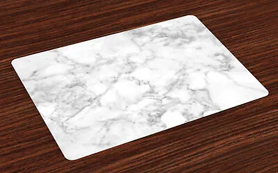£14.99 • Buy Marble Place Mats Set Of 4 Granite Nature Spots