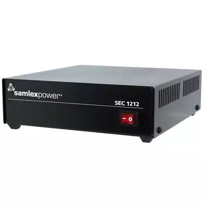 Samlex Desktop Switching Power Supply - 120VAC Input 12V Output 10 Amp [SEC-12 • $140.10