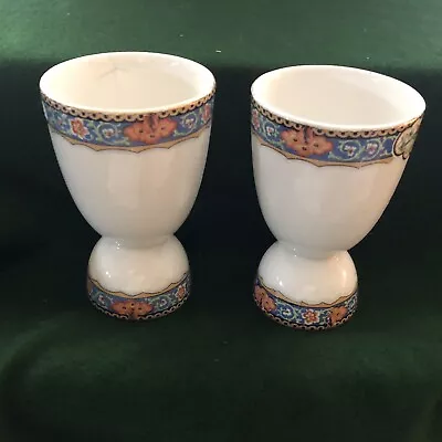 2 Vintage Maddock England Double Egg Cups • $18