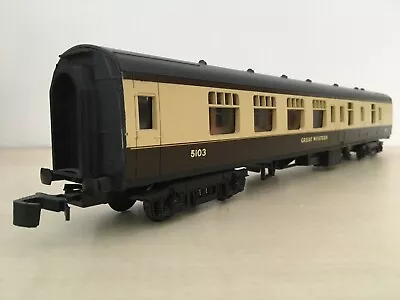 £50 • Buy O Gauge Lima GWR Brake End Coach 5103.excellent.2 Or 3 Rail. Boxed.