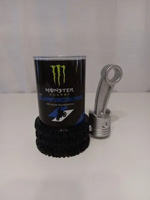 TIRE CUP MONSTER Energy Supercross PEN HOLDER CUP Garage Man Cave  • $19.99
