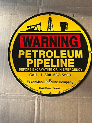 Exxon Mobil Tin Sign New • $13