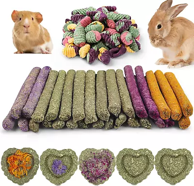VESPRO Rabbit Toys For Bunnies Rabbit Chew Toys For Teeth Bunny Toys For Rabbits • $14.19