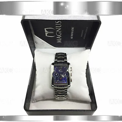 MAGNUS Torino M112MSS91 Automatic Stainless Steel Mens Watch • $395