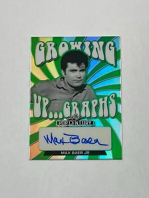 Max Baer Jr. 2022 Leaf Metal Pop Century No.GUG-MB1 3/7 Autograph Single Card • $119.99