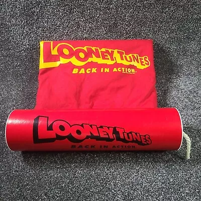 Vintage 2003 PROMO Looney Tunes Red T-Shirt Warner Bros Studio Size L TNT Rare • £20