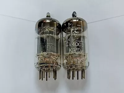 2 X Mullard CV4003 ECC82 12AU7WA Electron Tube • $199.99