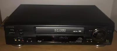 Aiwa HV-FX8000U VCR Plus VHS Recorder Player Hi-Fi Stereo 4 Head MTS - TESTED • $49.97