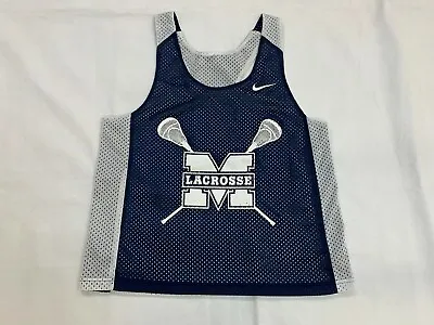 Nike Michigan Lacrosse Reversible Tank LAX Women's 2XS/XS S/M L/XL Blue White • $3.14