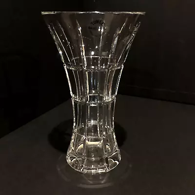 £34.59 • Buy Vintage 9” Towle Bohemian Cut 24% Lead Crystal Vase With Original Sticker