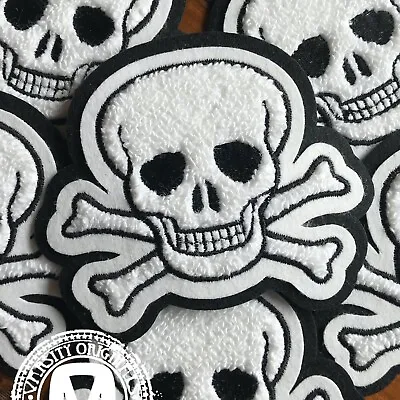 $28.99 • Buy Chenille Skull And Crossbones Patches