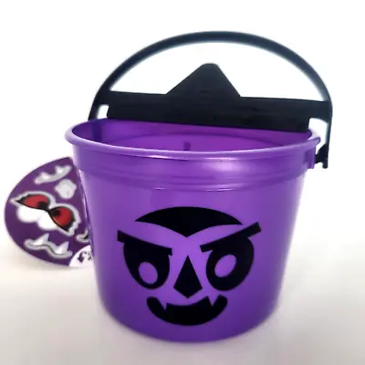 McDonalds BOO Bucket 2023 Purple Vampire With Stickers Halloween Pail Happy Meal • $6.99