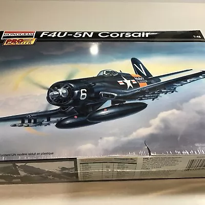 1/48 PRO MODELER F4U-5N Night Fighter Corsair  Monogram 2003 85-5980 • $49