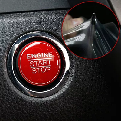 Invisible Car Engine Ignition Start Stop Button Sticker Cover Film Transparent • $2.65