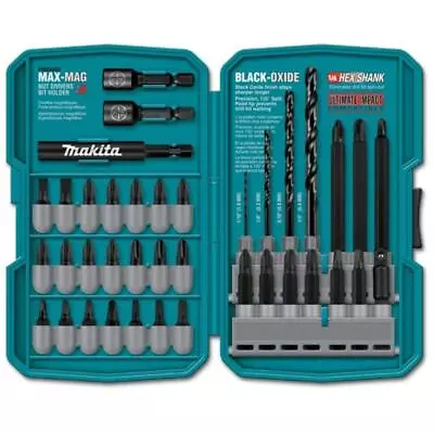 Makita Steel Contractor-Grade Bit Set (38-Piece) • $31.93