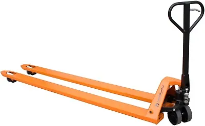 2000kg Extra Long 2.5mtr Extended Pallet Truck Hand Pump Jack 1 Year Warranty • £827.98