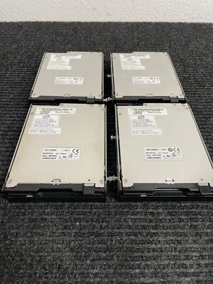 $31.99 • Buy Lot Of 4 Sony MPF820 Slim Black 3.5  1.44MB Internal Floppy Disk Drive FDD