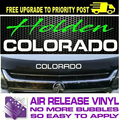 $6.80 • Buy For Holden Colorado Bonnet Protector Vinyl Decal Sticker 400mm