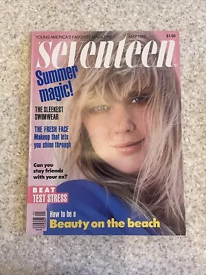 Seventeen Magazine Vintage  May 1986 No Label • $14