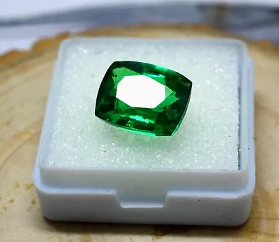 Natural Tsavorite Garnet Emerald Cut Green 9.70 Ct CGI Certified Loose Gemstone • $23.64
