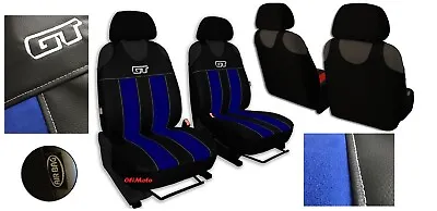 Front Seat Covers Vests T-shirts Eco-leather & Alicante Honda Civic Crv jazz  • £38.99