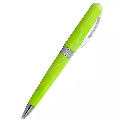 Visconti Ballpoint Pen Breeze Lime Resin With Chrome Palladium Trim KP08-02-BP • $47.26