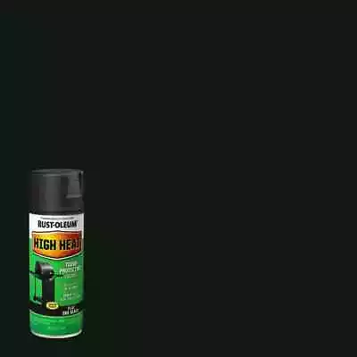 Rustoleum High Heat BBQ Grill Stove Engine Metal Black Flat Spray Paint 12 Oz • $8.83