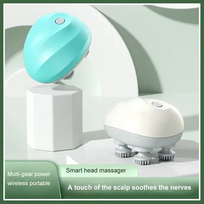 Portable Electric Head Brain Massager Scalp Kneading Massager Body Health Relax • $36.99