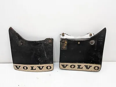 1979 VOLVO 240 245 WAGON OEM Mud Flaps PAIR Trim Used Part - As Is For Parts • $53.95