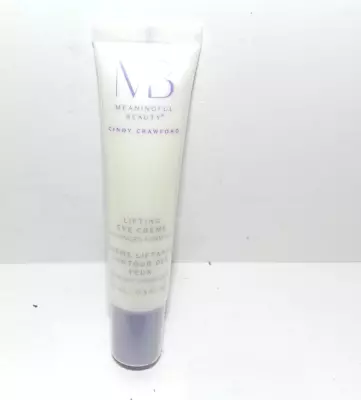 Meaningful Beauty Cindy Crawford Lifting Eye Cream Advanced .5 Oz / 15 Ml NEW • $19.91