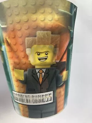 McDonalds The LEGO Movie Lord Business Cup Plastic Glass 2014 • £4.99