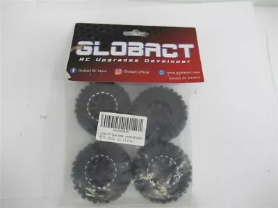 Globact  Aluminum RC Wheels & Tires Soft Rubber 1/18 TRX4M 1/24 Axial SCX24  • $30