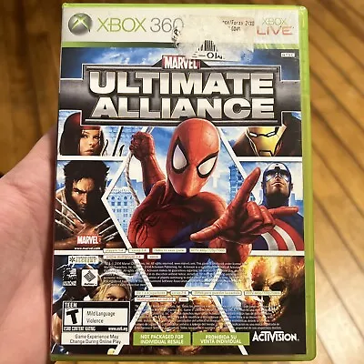 Marvel: Ultimate Alliance / Forza Motorsport 2 Microsoft Xbox 360 COMPLETE CIB  • $16.49