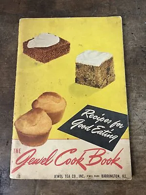 Vintage The Jewel Tea Cookbook Recipes For Good Eating Mary Dunbar • $6.90