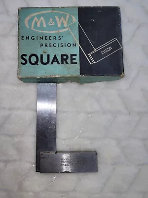 Vintage Moore & Wright MW Engineers' Precision Square No. 400 / 2  From England • $35