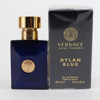 Versace Pour Homme Dylan Blue For Men Eau De Toilette 30 Ml 1.0 Fl Oz • $33.90