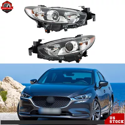 Driver Left Side&Passenger Right Side For Mazda 6 2014-2017 Headlights Halogen • $136.52