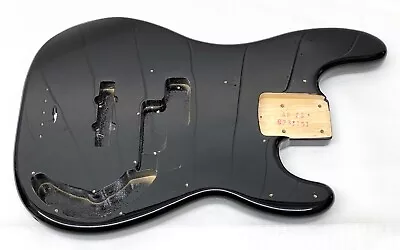 Genuine OEM Fender Squier Affinity PJ BASS BODY Black Precision Guitar P • $179.99