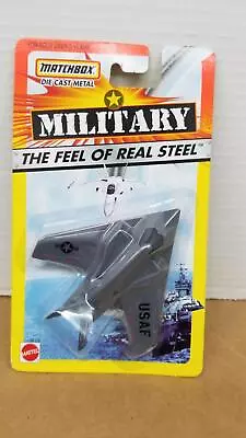 1997 Matchbox Military USAF F117A Stealth Fighter New MOC Shelf L2 • $9.88