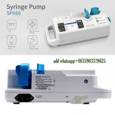 CONTEC Precise Infusion Syringe Pump Real Time Alarm Human Use，SP950 • $319
