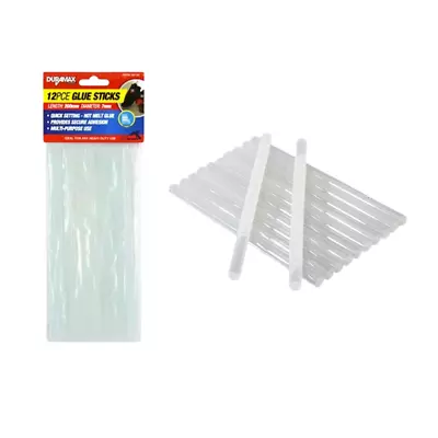 12 Hot Melt Glue Clear Sticks Adhesive Craft Stick Glue Gun 7mm 200mm • $6.50