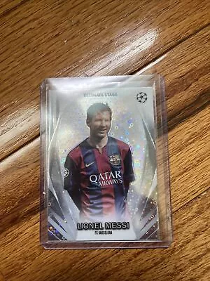 Topps Flagship Ucc 2024 Ultimate Stage Chrome Lionel Messi Barcelona • $1