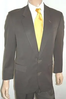 Vintage 1990s 38R Biella Collezioni 2-Piece Suit - Men 38 Wool 32x32 Georgetown • $99
