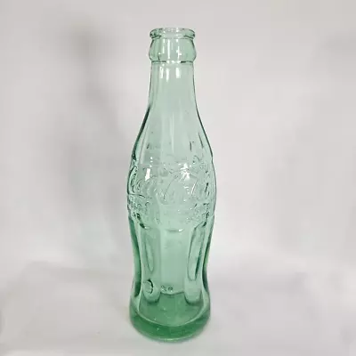 Vintage Lancaster PA Coca Cola COKE 6 Oz Bottle Hobble Skirt Green • $19.99