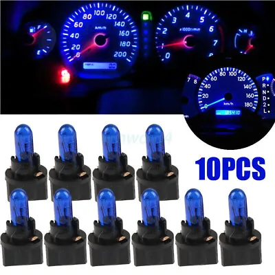 Blue Accessories T5 SMD Car LED Dashboard Instrument Interior Lights Bulb Parts • $16.16