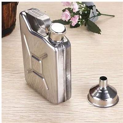 $15.53 • Buy Whisky Bottle Hip Flask With Funnel Alcohol Drinkware Home Wedding Party Bar