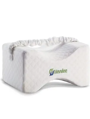 Knee Pillow Memory Foam Bed Orthopaedic Firm Back Hips Joint Sciatica Pain Relif • £11.99