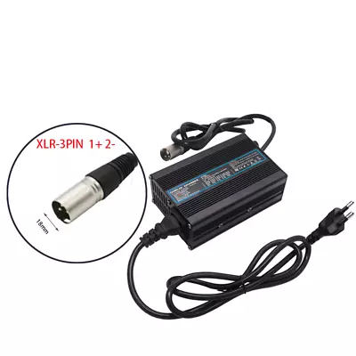 24V 5A Charger For 2 Strings Of 12V Lead-acid Batteries With XLR 1+2- Connector • $36